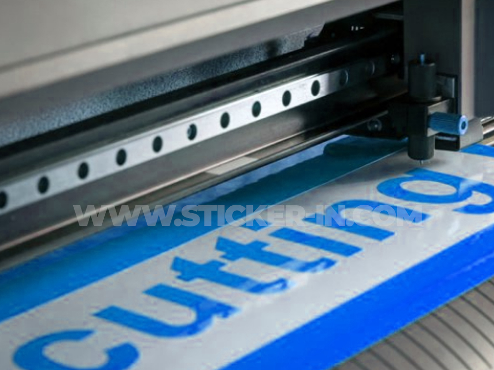 Cutting sticker